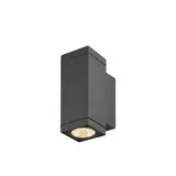 SLV 1010183 LED-Wandaufbauleuchte DALI THEO PRO S 12 W, 2700 K, up/down, P2 | anthrazit