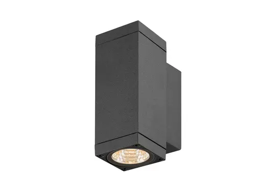 SLV 1010179 LED-Wandaufbauleuchte DALI THEO PRO S 6 W, 2700 K, up/down, P1 | anthrazit