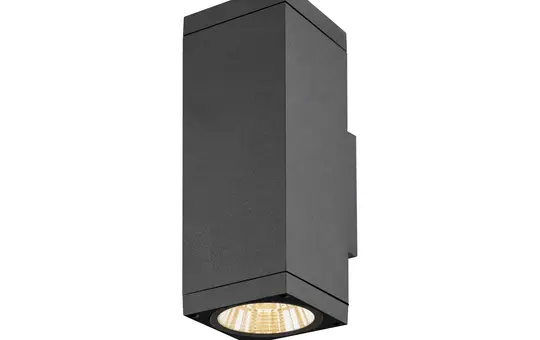 SLV 1010187 LED-Wandaufbauleuchte DALI THEO PRO L 20 W, 2700 K, up/down, P1 | anthrazit