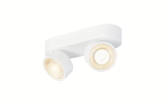 SLV 1010266 Wand- und Deckenaufbauleuchte PHASE KALU 2.0 19 W, 2700 K, 36° | weiß