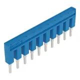 WAGO 2002-410/000-006 Kammbrücker, isoliert 10-fach | blau
