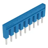 WAGO 2002-409/000-006 Kammbrücker, isoliert 9-fach | blau