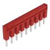 WAGO 2002-409/000-005 Kammbrücker, isoliert 9-fach | rot