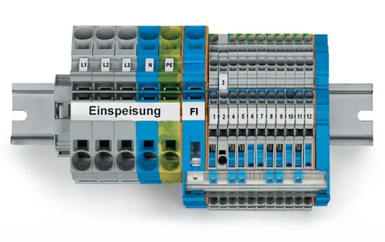 WAGO 821-104 TOPJOB®S Unterverteiler-Set mit Betätigungsöffnung