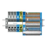 WAGO 821-106 TOPJOB®S Unterverteiler-Set mit Betätigungsöffnung und Drücker