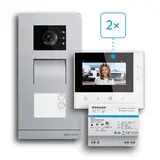 BUSCH-JAEGER 83-2FHB/SET Zweifamilienhaus-Set Video Basic, Welcome 2-Draht, AP
