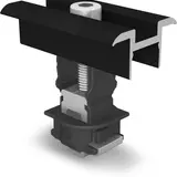 K2 2004540 XS Modulmittelklemme schwarz eloxiert | 25-40 mm