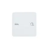 ELSNER 71330 KNX-Hotel-Glastaster eTR Zimmerservice | signalweiß
