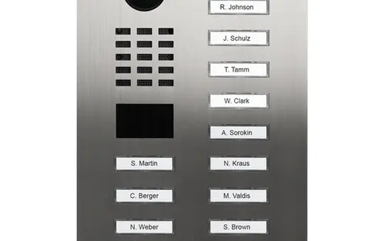 DOORBIRD D2114V IP Video Türsprechanlage (423867123) 14-fach | edelstahl V2A gebürstet