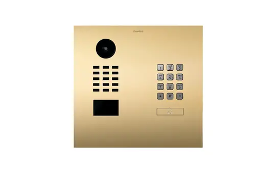 DOORBIRD D2201KH IP-Video-Türstation (429659784) 1-fach | Messing-Optik