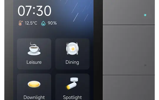 GVS CHTF-3.3/3.2.13 KNX Secure Touchpanel Smart Touch S3 anthrazit | 3,3 Zoll