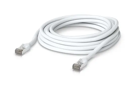 UBIQUITI Unifi UACC-Cable-Patch-Outdoor-8M-W Outdoor-Patchkabel Cat. 5e | weiß | 8 m