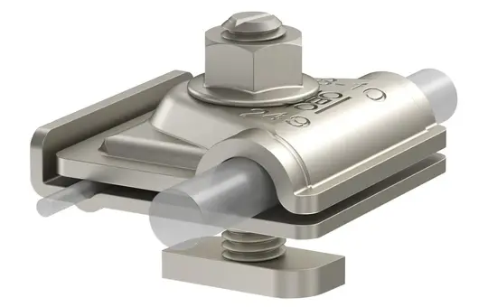 OBO BETTERMANN 5051520 Erdungsklemme für PV-Montagesysteme, Universal