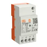 OBO BETTERMANN 5093381 Überspannungsableiter V10, 4-polig, 255 V
