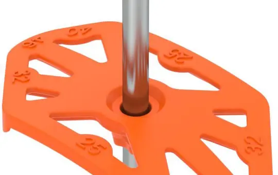 OBO BETTERMANN 2222837 Nagel-Fix 2.0 mit Stahlnagel | 40 mm