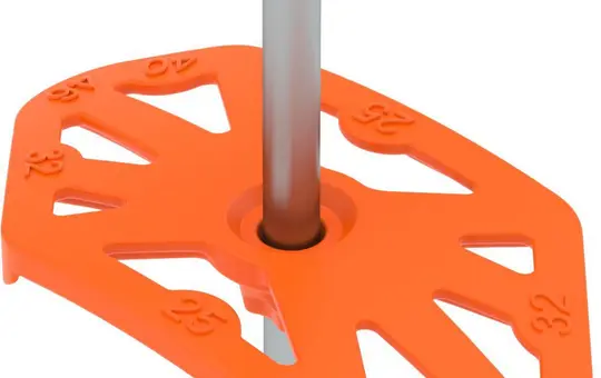 OBO BETTERMANN 2222870 Nagel-Fix 2.0 mit Stahlnagel | 60 mm