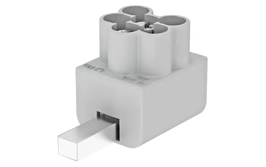 OBO BETTERMANN 5012010 Anschlussklemme für Durchgangsverdrahtung | 3x16 mm²
