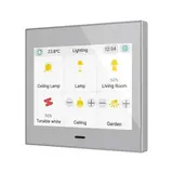 ZENNIO ZVICX35S KNX-Touchpanel CX35 Standard | silber | 3,5 Zoll