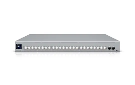 UBIQUITI Unifi USW-Pro-XG-24-PoE Netzwerkswitch 24 Port, 2x SFP28