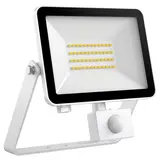 DOTLUX 5148-040120 LED-Strahler FLOORslim-sensor 30 W, 4000 K, Bewegungsmelder | weiß