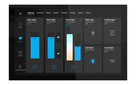 BUSCH-JAEGER TP/U10.1.11-825 IQ-Touch Panel Standard | schwarz | 10 Zoll