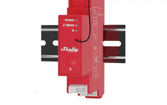 SHELLY W Pro 1PM Z-Wave-Schaltaktor Pro UP 1-fach, Strommessung