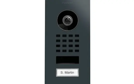 DOORBIRD D1101V IP-Video-Türstation D11x UP (405018206) 1-fach | anthrazitgrau seidenmatt