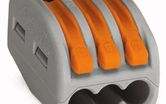 WAGO 222-413 Verbindungsklemme Serie 222 3-fach