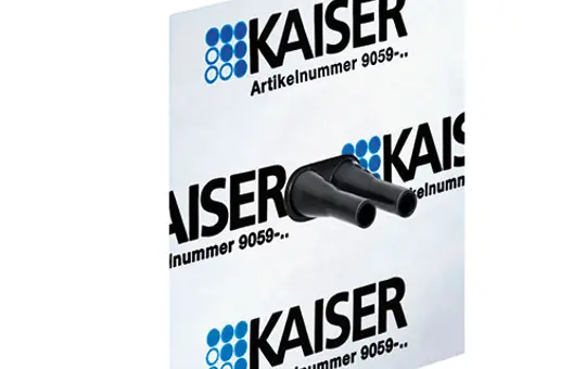 KAISER 9059-47 Luftdichtungsmanschette 2-fach | 8-12 mm