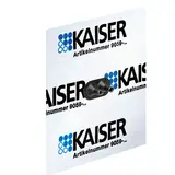 KAISER 9059-45 Luftdichtungsmanschette 2-fach | 4-8 mm