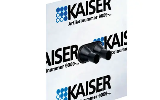 KAISER 9059-55 Luftdichtungsmanschette 2-fach | 15-22 mm