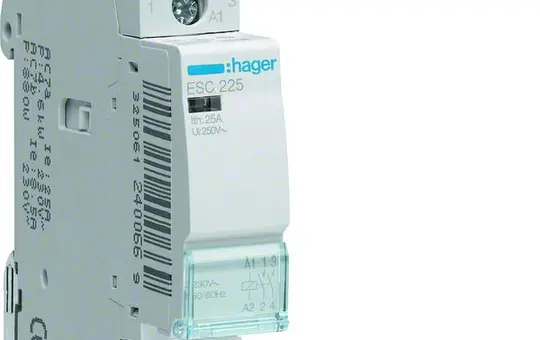 HAGER ESC225 Installationsschütz 2 Schließer 25 A, 230 V