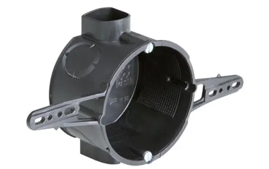 KAISER 1056-62 Unterputz-Gerätedose Nagellaschen, inkl. Schrauben | 42 mm