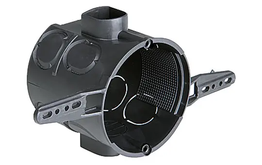 KAISER 1555-62 Unterputz-Gerätedose Nagellaschen | 63 mm