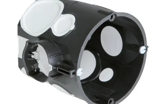 KAISER 1556-21 Unterputz-Gerätedose luftdicht, inkl. Schrauben | 66 mm