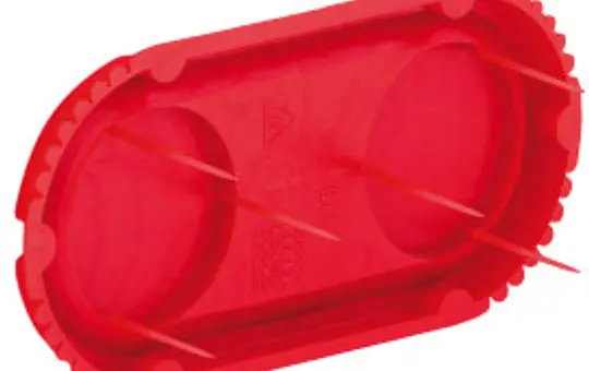 KAISER 1181-56 Signaldeckel für Doppel-Geräte-Verbindungsdose