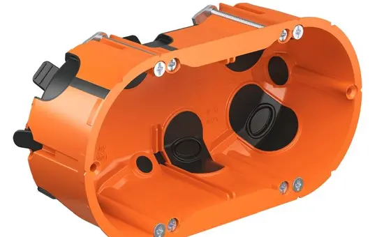 KAISER 9252-22 Hohlwand-Doppelgerätedose luftdicht | 48 mm