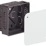 KAISER 1095-01 Unterputz-Verbindungskasten Deckel, halogenfrei | 107x107 mm