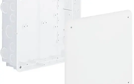 KAISER 1097-92 Unterputz-Verbindungskasten Deckel, VDE, halogenfrei | 238x208 mm