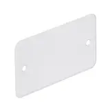 KAISER 1148-90 Abschlussdeckel für Wandleuchten 75x40 mm