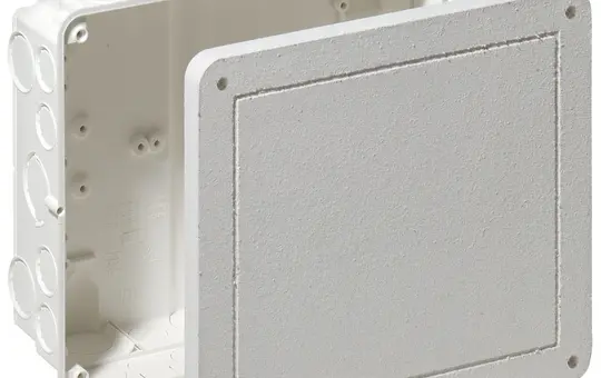 KAISER 1097-28 Universal-Einbaugehäuse mit Faserplatte UP 238x208x83 mm