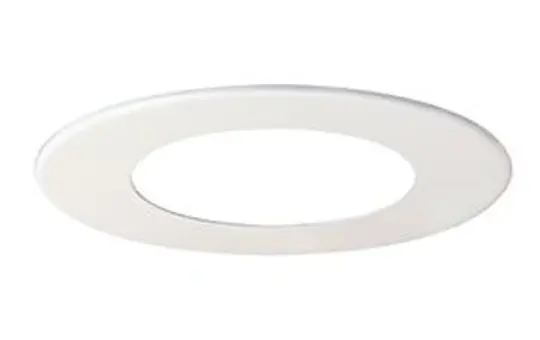 KAISER 9301-01 Dekorblende für ThermoX reinweiß | Ø 68+75 mm