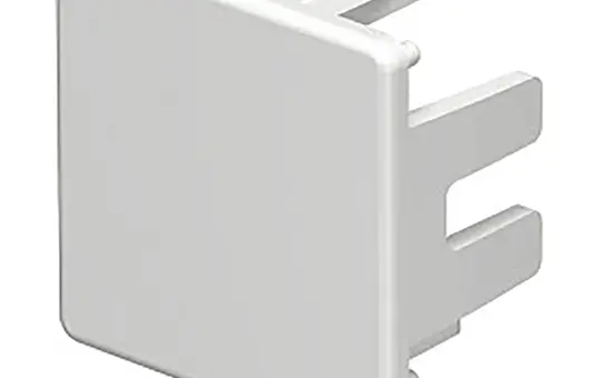 OBO BETTERMANN 6193188 Endstück WDK reinweiß | 30x30 mm