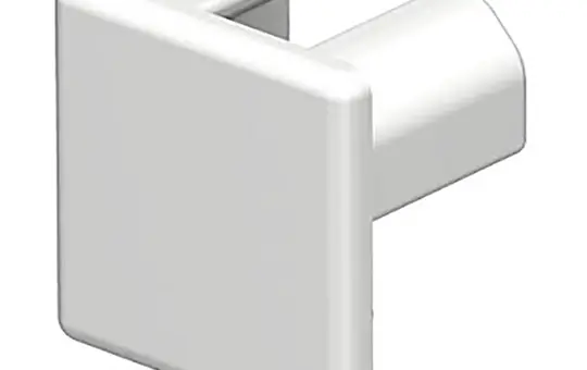 OBO BETTERMANN 6193099 Endstück WDK reinweiß | 15x15 mm