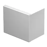 OBO BETTERMANN 6193395 Endstück WDK reinweiß | 100x130 mm