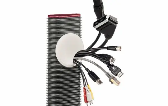 FRÄNKISCHE 29410092 Multimedia-Rohr Set grau | 1x1,5 m