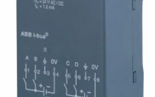 ABB BE/M4.24.1 Binäreingangsmodul für Raumcontroller 12-24 V