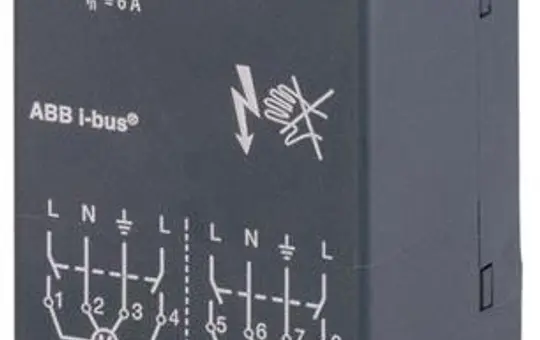 ABB JA/M2.230.1 Jalousieaktormodul für Raumcontroller 2-fach, 230 V AC