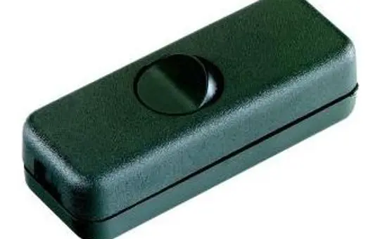 BACHMANN 924.036 Zwischenschalter Serie 8007 | glas schwarz/schwarz