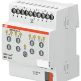 ABB JRA/S4.24.5.1 KNX-Jalousieaktor 24 V 4-fach, Handbetätigung, Fahrtzeitmessung